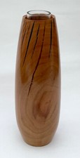Hand turned Cherry wooden vase