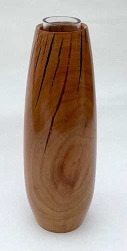 Hand turned cherry - hand,