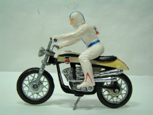 Evel knievel stunt cycle doll - knievel,