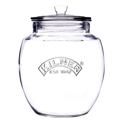 Storage jar clear glass - storage,