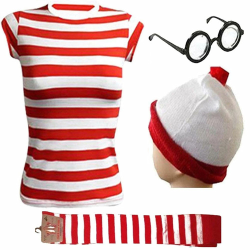 Ladies where wally costume - where's,