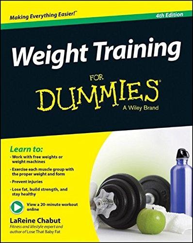 Weight training for dummies - training,