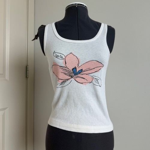Vintage single stitch - vintage, flower