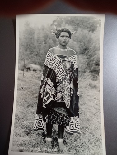 Post card swazi - swazi, maiden
