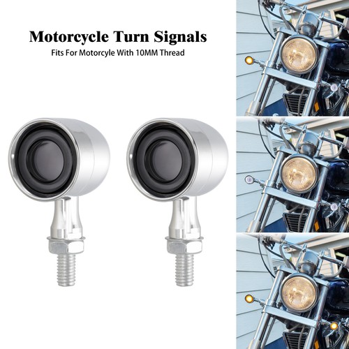 Chrome motorcycle bullet led - motorcycle,