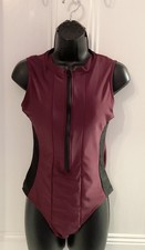 New Zip Up Swimming Costume Size 8-10
