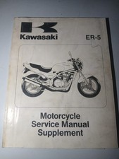 Kawasaki ER5 Year 1997 Genuine Workshop Manual Supplement