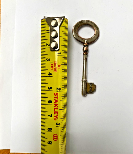 Vintage fossil brass - vintage, 2"