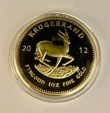 2012 Gold Plated 1oz 24K