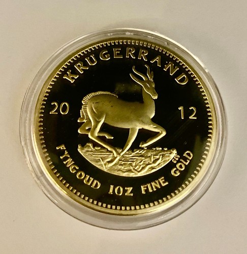 2012 gold plated - gold, 1oz