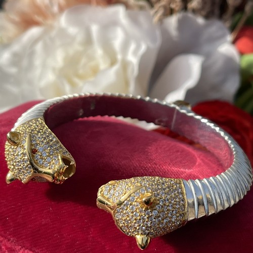 Sterling silver panther gold - sterling,