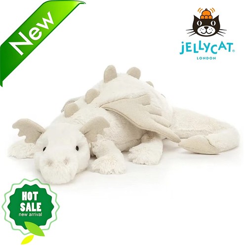 Jellycat snow dragon - snow,