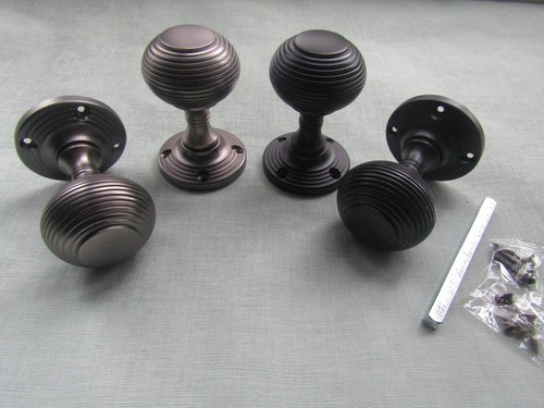Sprung door knobs handles old