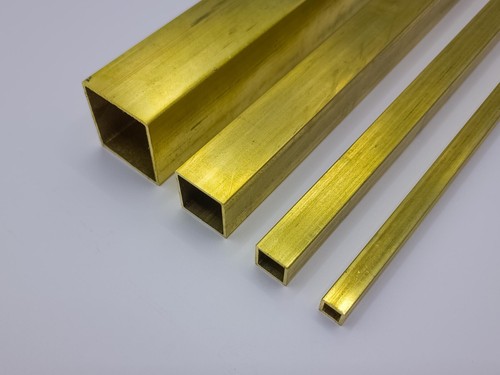 Square tubes made brass - made, of
