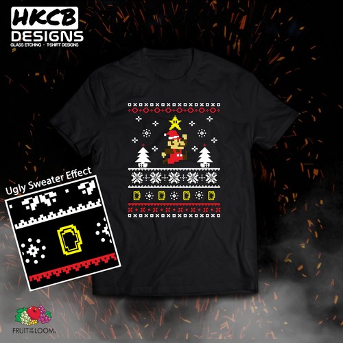 Mario inspired christmas - inspired,