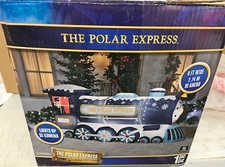 Gemmy 9ft long polar express - 9ft,