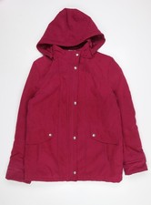 EWM Womens Red Hooded Parka