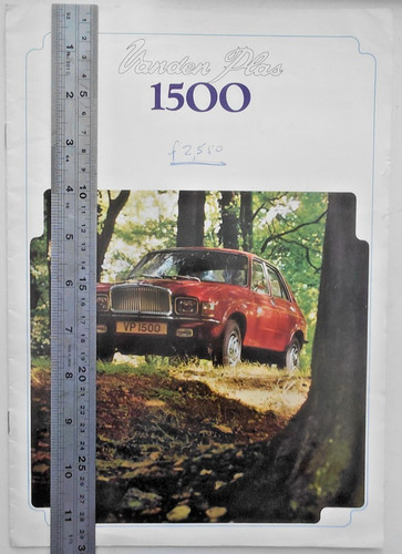 Vanden plas 1500 mark car - vanden,