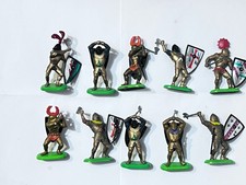 10 X Britains Deetail Medieval