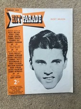 Hit Parade Magazine -January 1959 - Sinatra, Elvis, Everlys, Connie Francis etc