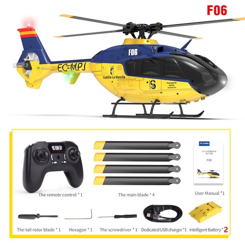 Yuxiang f06 ec135 - yuxiang, rc