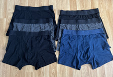 Mens Green Treat Bamboo Boxer Shorts 6 pack Medium 32-35" (E6)