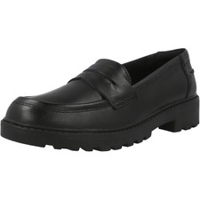 Geox Casey Black Loafers -