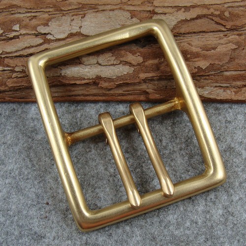 Brass belt pin buckle men - belt,