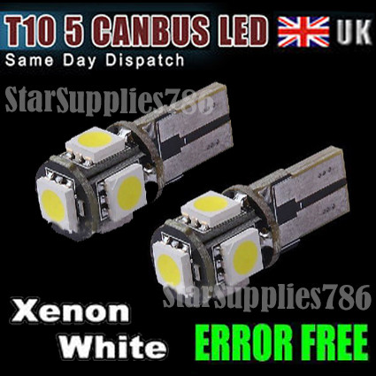 10x t10 canbus - canbus, led