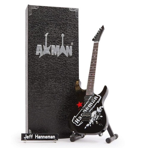 Jeff hanneman guitar miniature - jeff,
