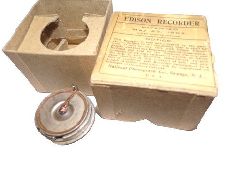 Edison cylinder phonograph - edison,