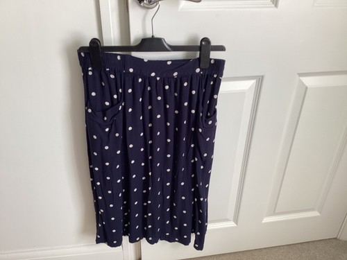 Joules navy polka - navy, midi