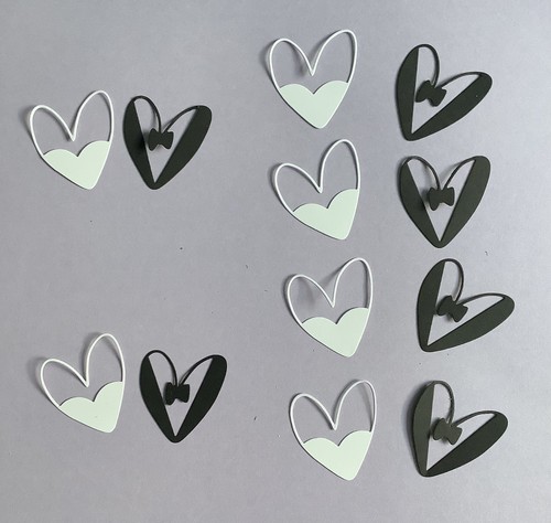 Bride groom hearts wedding - bride, hearts-wedding