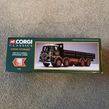 CORGI CLASSICS ERF KV 8 WHEEL DROPSIDE LORRY - EDDIE STOBART No. 11001