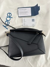 loewe mini Puzzle bag - navy