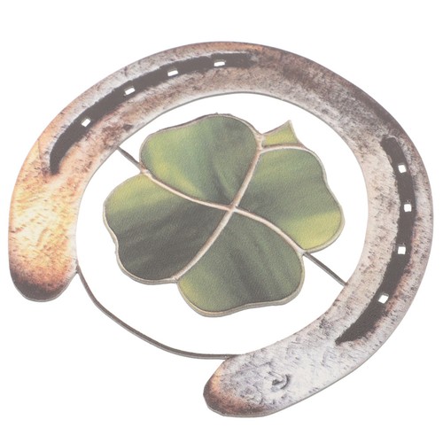 Metal horseshoe wall - metal,
