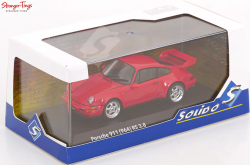 Solido porsche 964 8 red - porsche,
