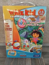Vtech Whizz Kid Learning System Dora The Explorer Age 3-5 Brand New And Sealed