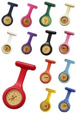 Silicone Nurse Doctor Paramedic Tunic Brooch Fob Watch Medical Watch