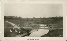 Pilling The Bridge Real Photo 1916 Garstang Postmark AH&S of Preston Local Publi