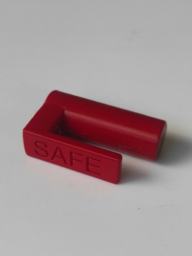 Gauge safety flag - gauge,