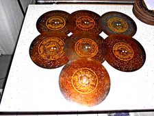 Symphonion 7 Plate 21cm Music Box Music Box Clock Antique Music Box Discs 8 1/4"