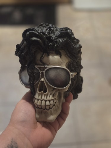 Elvis and style skulls - elvis,