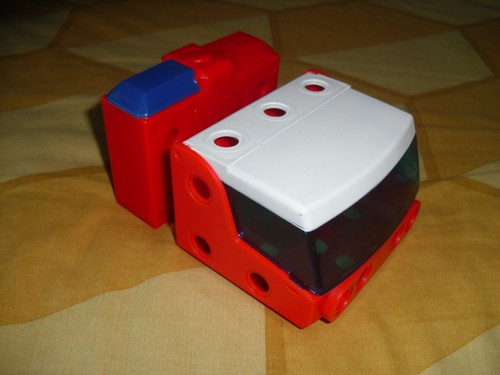 Meccano junior fire engine - engine, cab