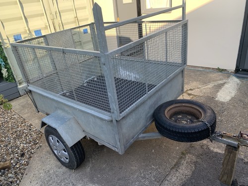 Small metal trailer 5ft - trailer, (5ft