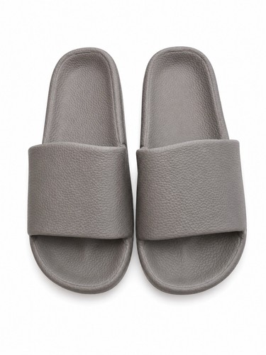 Grey slip slider - slip-on, sandals
