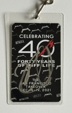 RARE! Kirk Hammett Signed