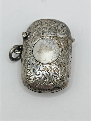 Antique ornate silver plated