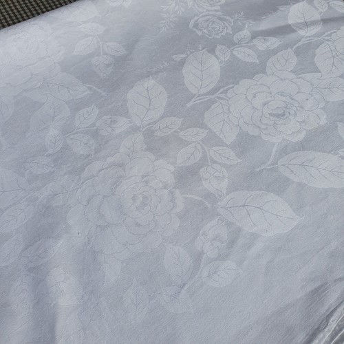 Vintage damask linen