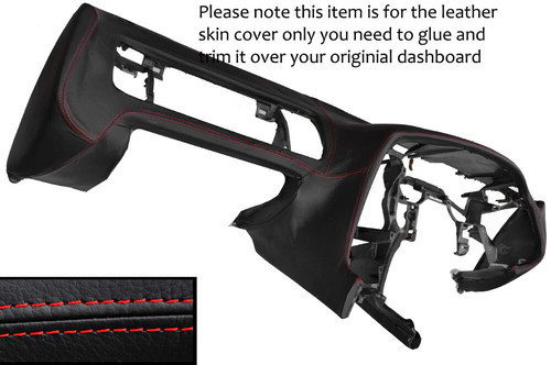 Red stitch dash dashboard - stitch,